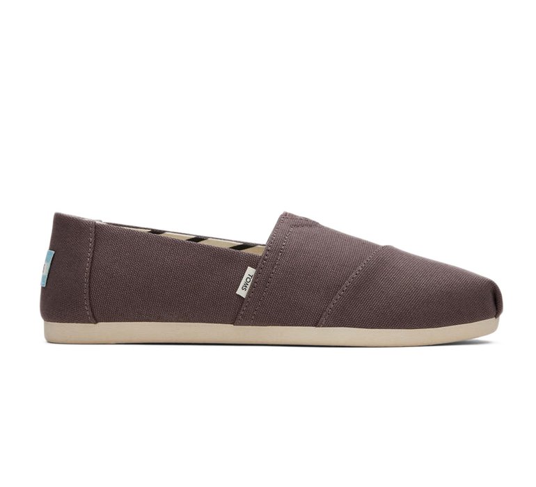 Toms Alpargata Ash Recycled Cotton Canvas Wmn