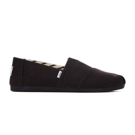 Toms Alpargata Black/Black Recycled Cotton Canvas Wmn