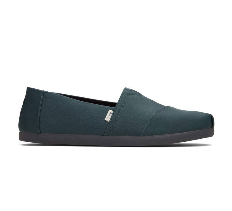 Toms Alpargata Dark Forest Green Ripstop