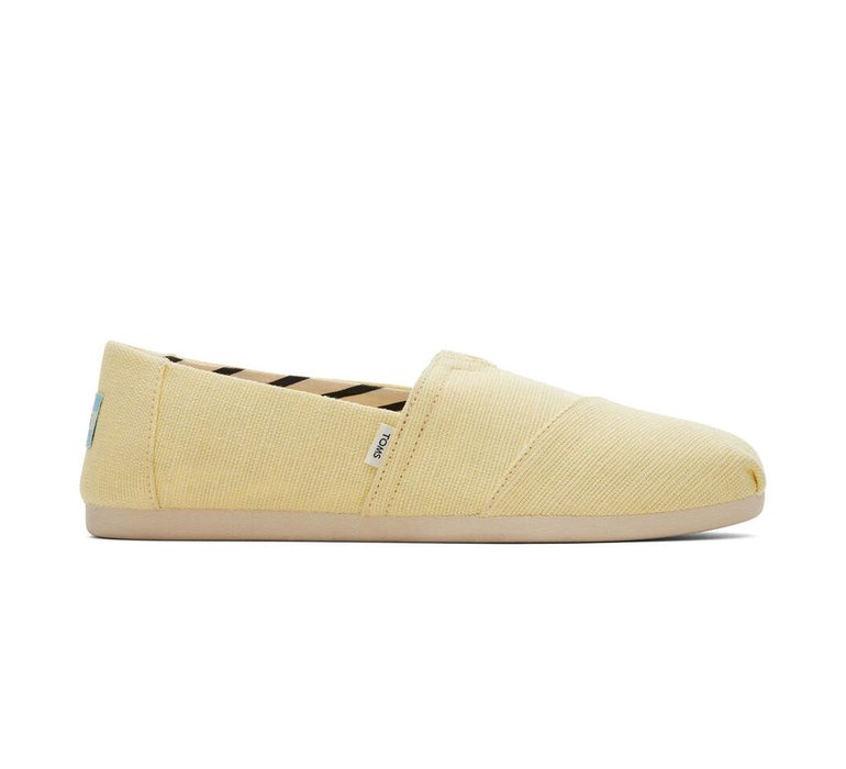 Toms Alpargata Banana Yellow Heritage Canvas Wmn