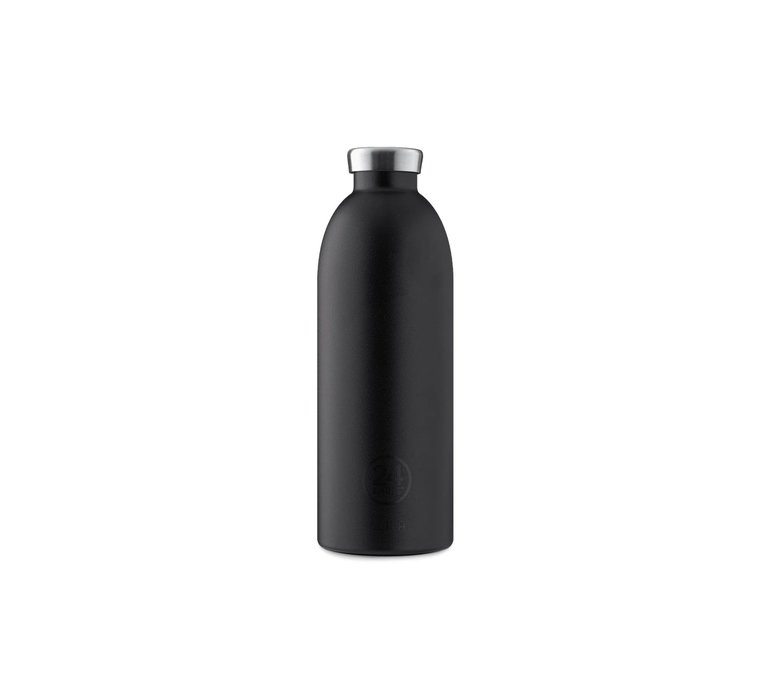 24 Bottles Clima Bottle Tuxedo Black 850ml