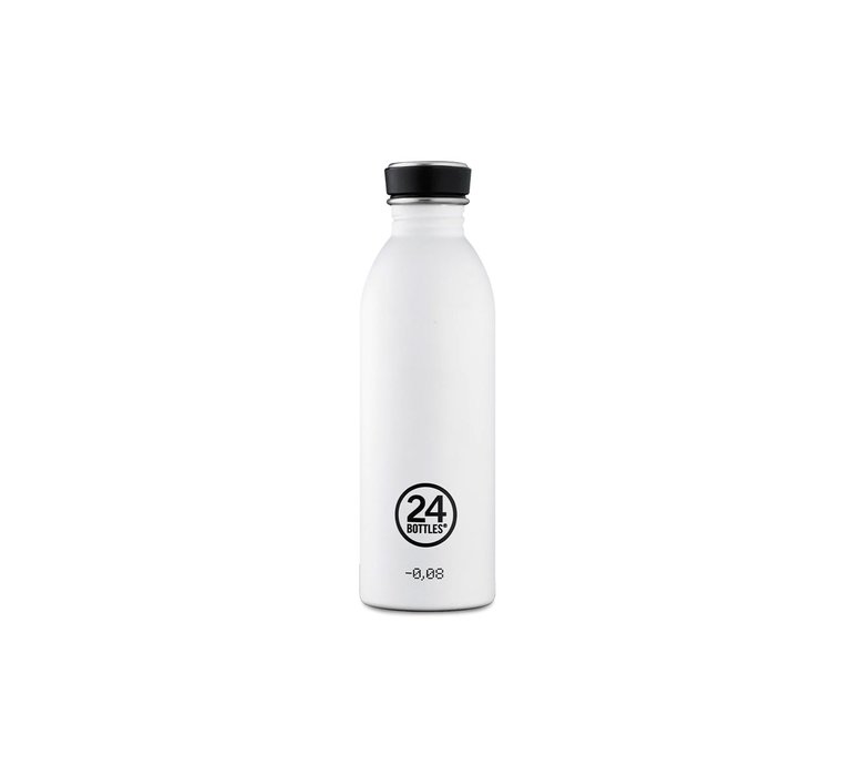 24 Bottles Urban Bottle Ice White 500ml