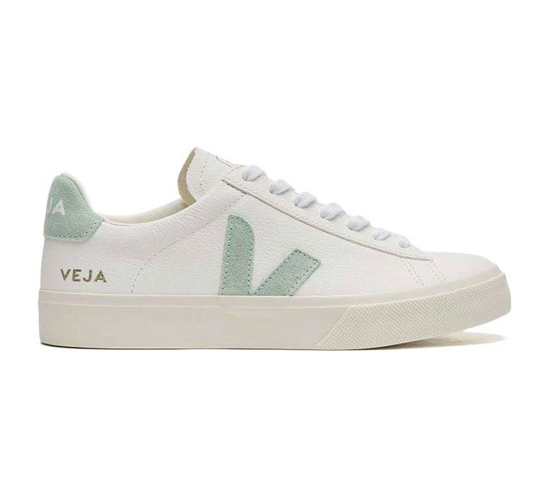 Veja Campo Chromefree Leather White Matcha