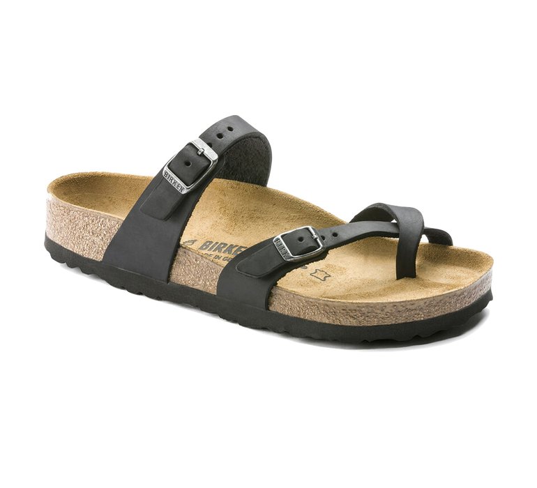 Birkenstock Mayari Oiled Leather Regular Fit