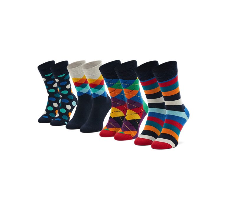 Happy Socks 4-Pack Multi-color Socks Gift Set