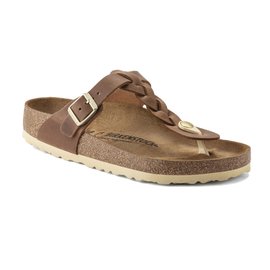 Birkenstock Gizeh Braided Oiled Leather Regular Fit