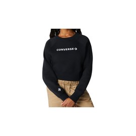 Converse Wordmark Fleece Crew Neck Sweatshirt