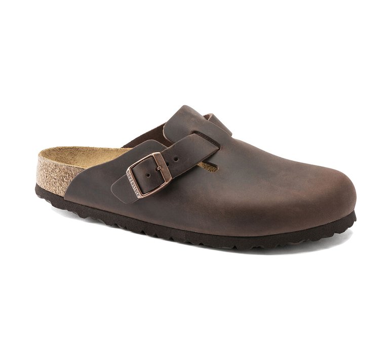 Birkenstock Boston Oiled Leather Regular Fit