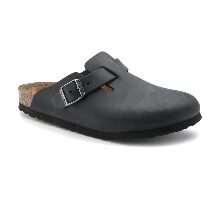 Birkenstock Boston Oiled Leather Narrow Fit