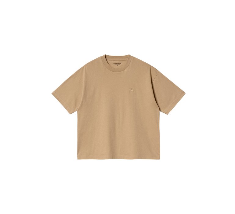 Carhartt WIP W S/S Chester T-Shirt Dusty H Brown