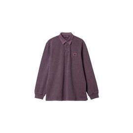 Carhartt WIP L/S Vista Rugby Shirt Dark Plum