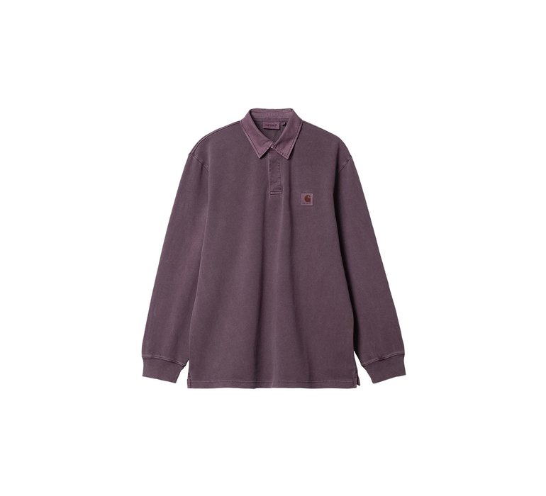 Carhartt WIP L/S Vista Rugby Shirt Dark Plum