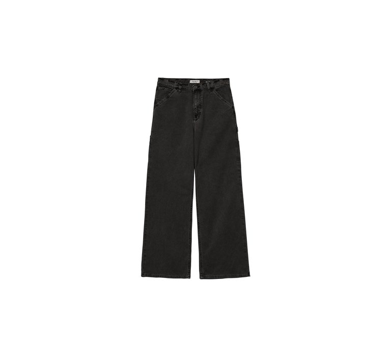 Carhartt WIP W Jens Pant Black Stone washed