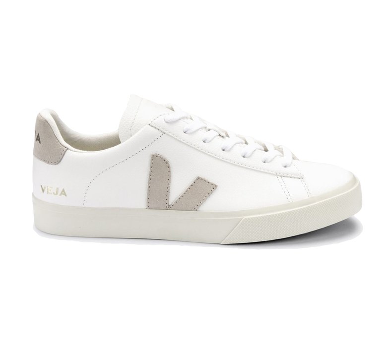 Veja Campo Chromefree Leather White Natural