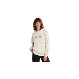 Dedicated Hoodie Sundborn Twin Peaks Logo Oat White