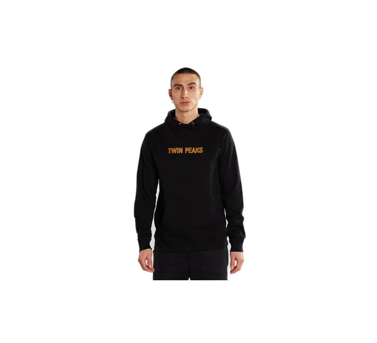 Dedicated Hoodie Falun Twin Peaks Logo Black