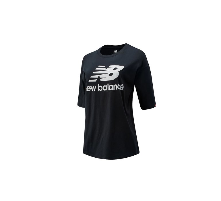 New Balance Essentials Stacked Logo Tee