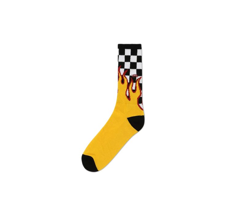 Vans Flame Check Crew Socks