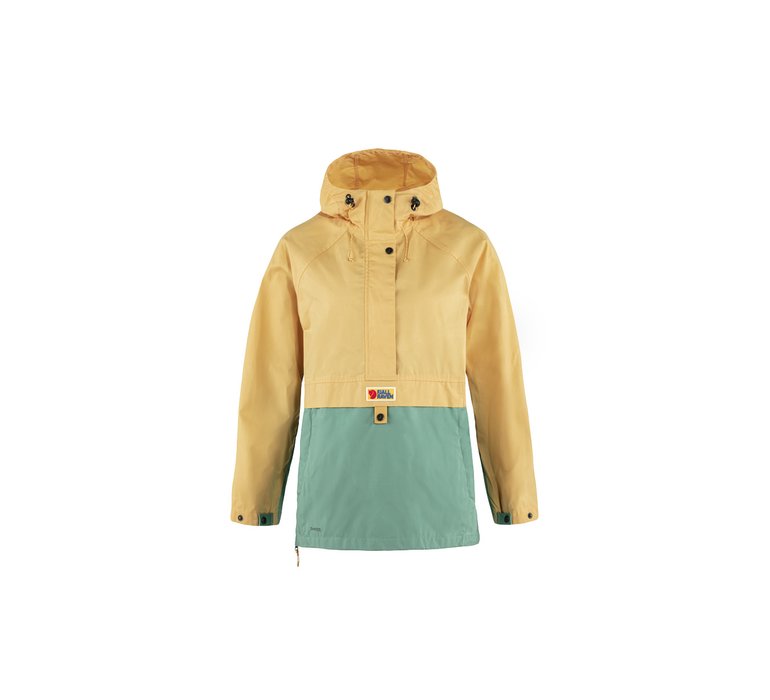 Fjällräven Vardag Anorak W Mais Yellow-Aloe Green