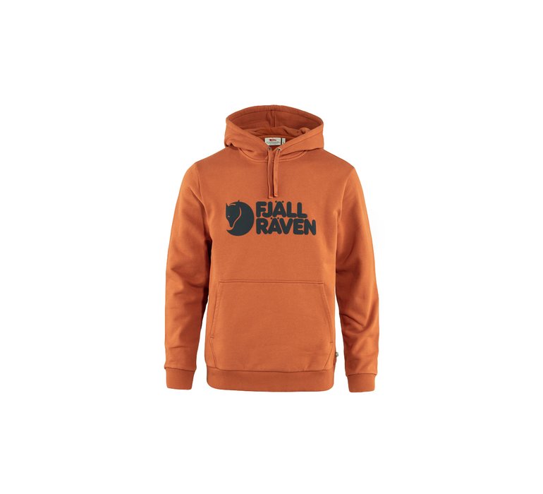 Fjällräven Logo Hoodie M Terracotta Brown