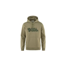 Fjällräven Logo Hoodie M Light Olive