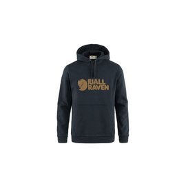 Fjällräven Logo Hoodie M Dark Navy