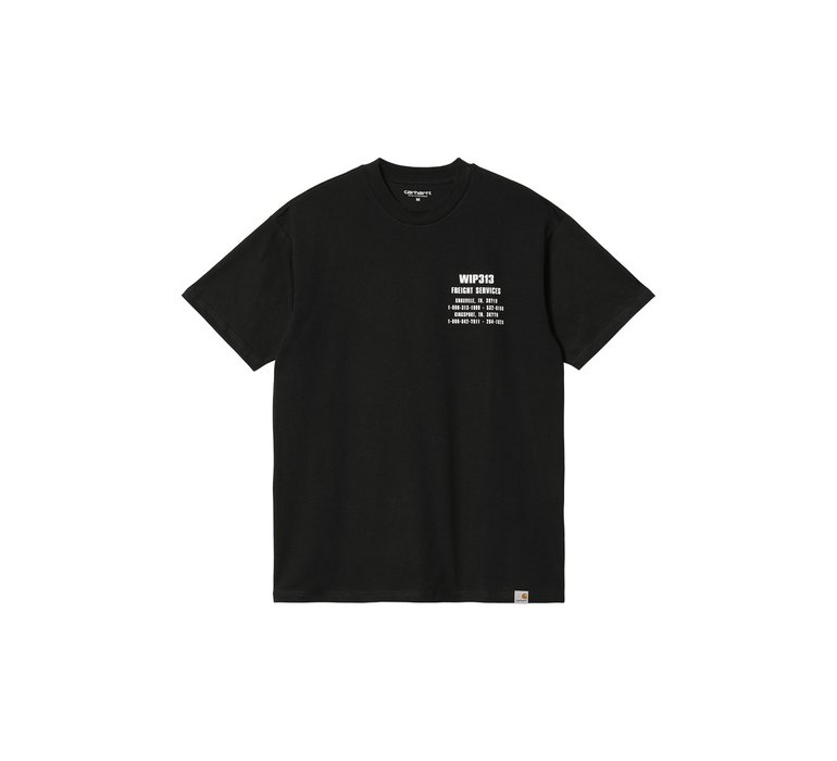 Carhartt WIP S/S Freight Services T-Shirt White Black