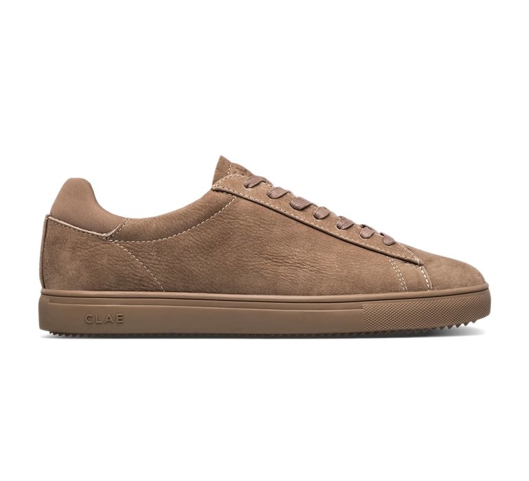 Clae Bradley Tonal Fossil Leather