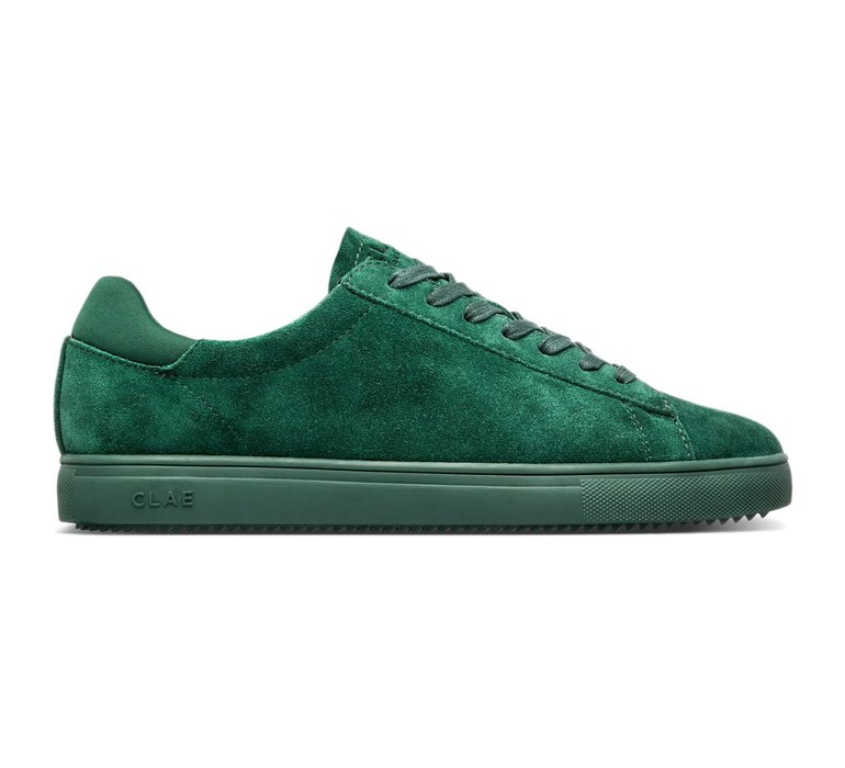 Clae Bradley Tonal Trekking Green Suede