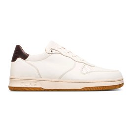 Clae Bradley Malone Off-White Leather Mineral Walrus Brown