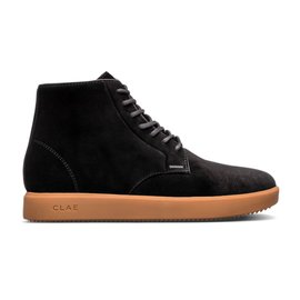 Clae Gibson Black Suede Gum