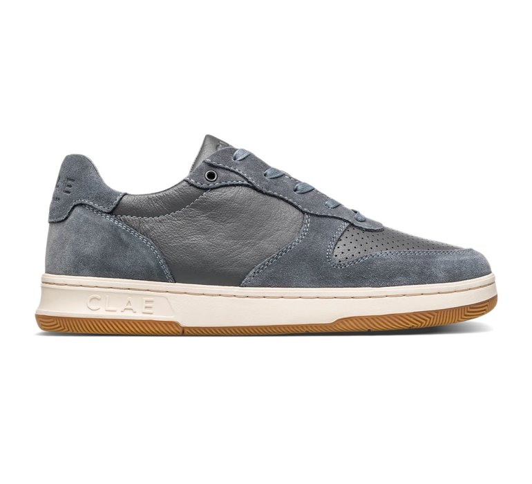 Clae Bradley Malone Pearl Grey Suede