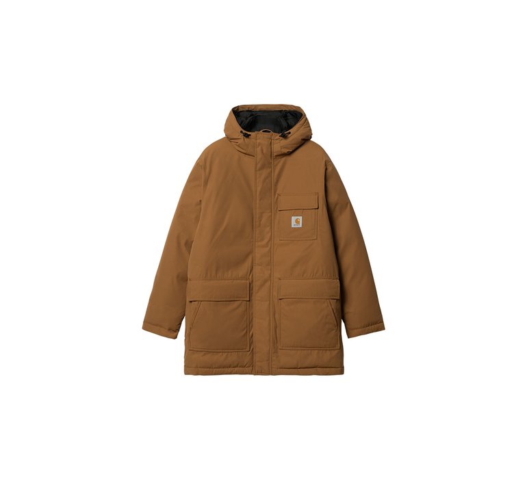 Carhartt WIP Siberian Cold Parka Hamilton Brown