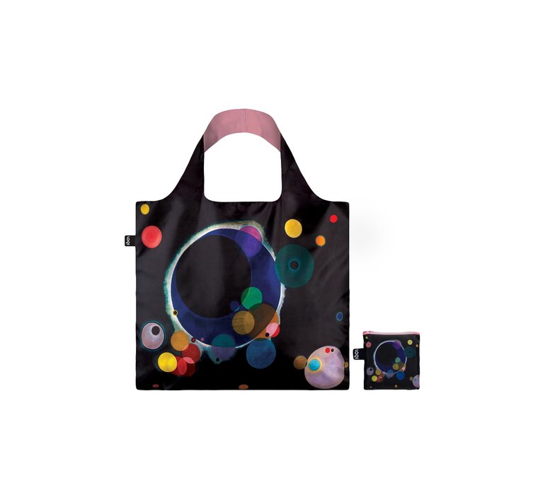 Loqi Wassily Kandinsky Several
Circles Recycled Bag