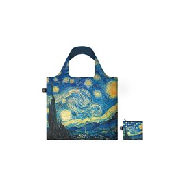 LOQI - VINCENT VAN GOGH - The Starry Night Recycled Bag
