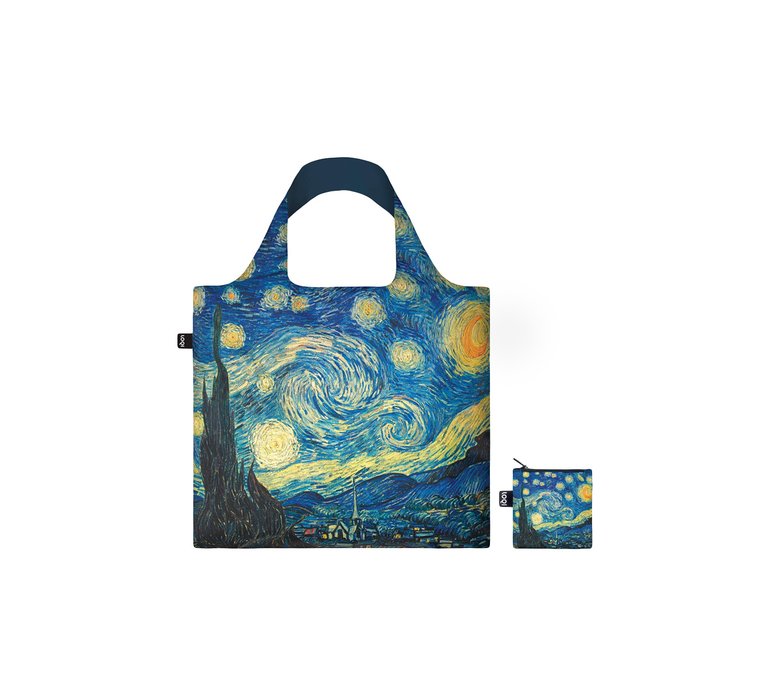 LOQI - VINCENT VAN GOGH - The Starry Night Recycled Bag