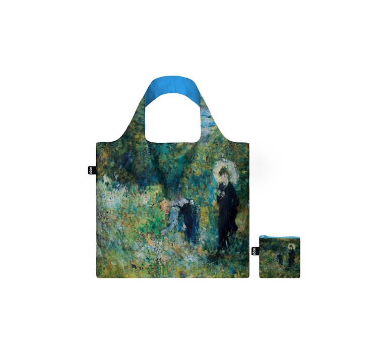 Loqi Pierre-Auguste Renoir - Woman with a Parasol in a Garden Recycled Bag