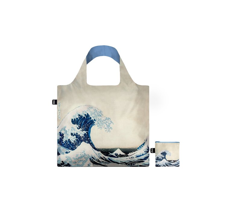 Loqi Katsushika Hokusai - The Great Wave, 1831 Recycled Bag