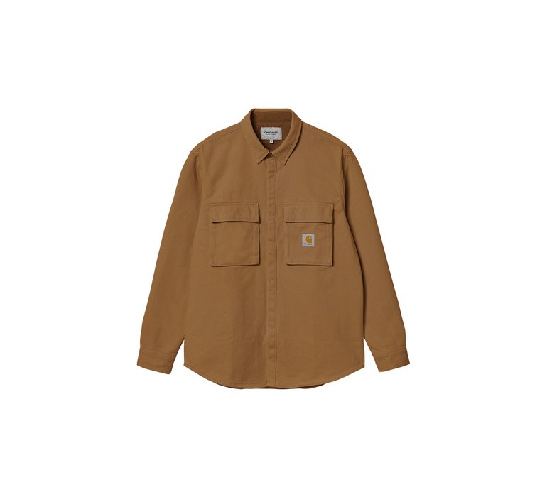 Carhartt WIP Monterey Shirt Jac Hamilton Brown