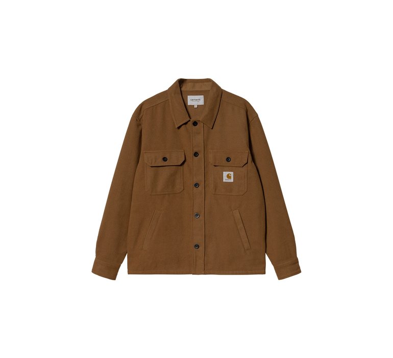 Carhartt WIP Wiston Shirt Jac Hamilton Brown