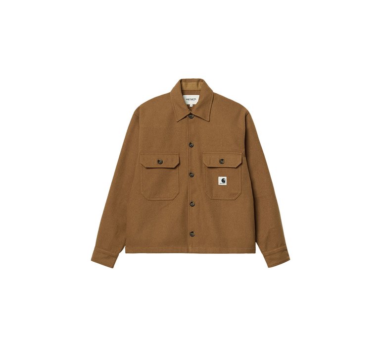 Carhartt WIP W Wiston Shirt Jac Hamilton Brown