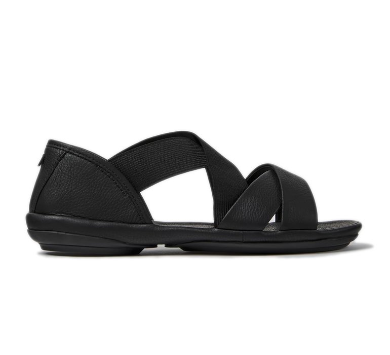 Camper Right Sandal Black