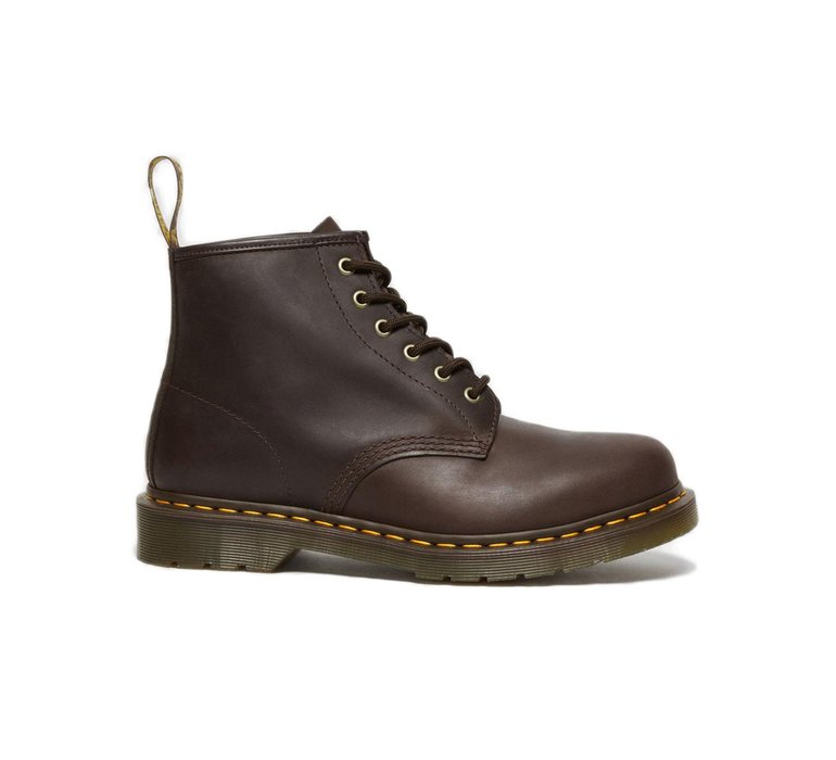 Dr. Martens 101 Crazy Horse Leather Ankle Boots