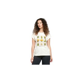 Dedicated T-shirt Visby Dandelion Life Off-White