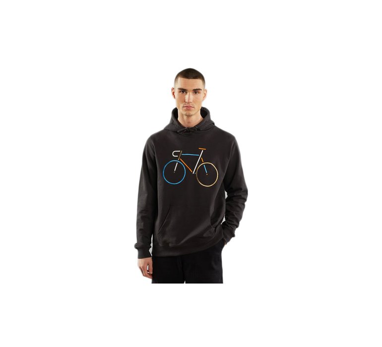 Dedicated Hoodie Falun Color Bike Charcoal