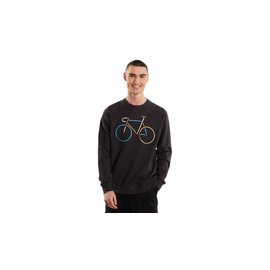 Dedicated Sweatshirt Malmoe Color Bike Charcoal