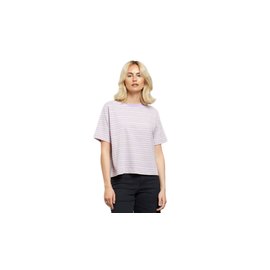 Dedicated T-shirt Vadstena Rose Purple/Vanilla White