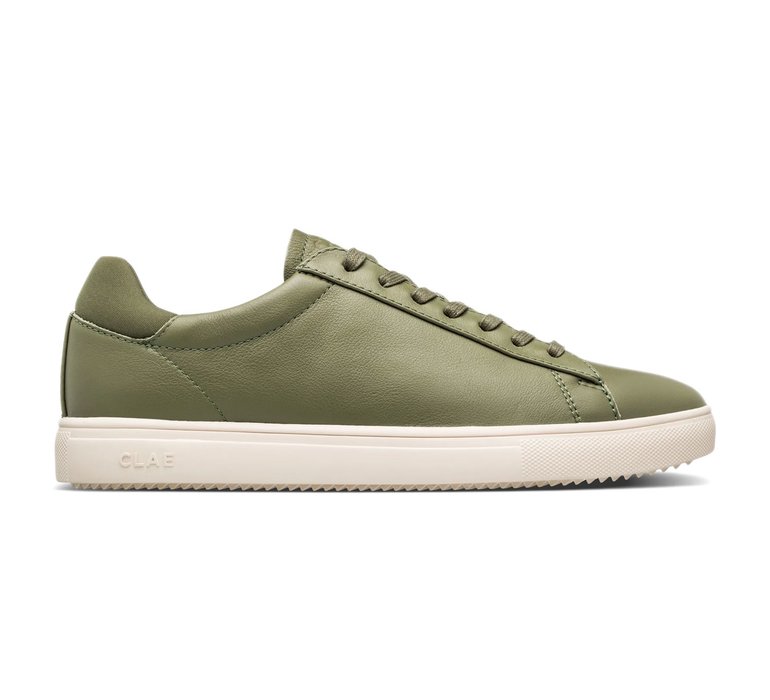 Clae Bradley Olive Leather