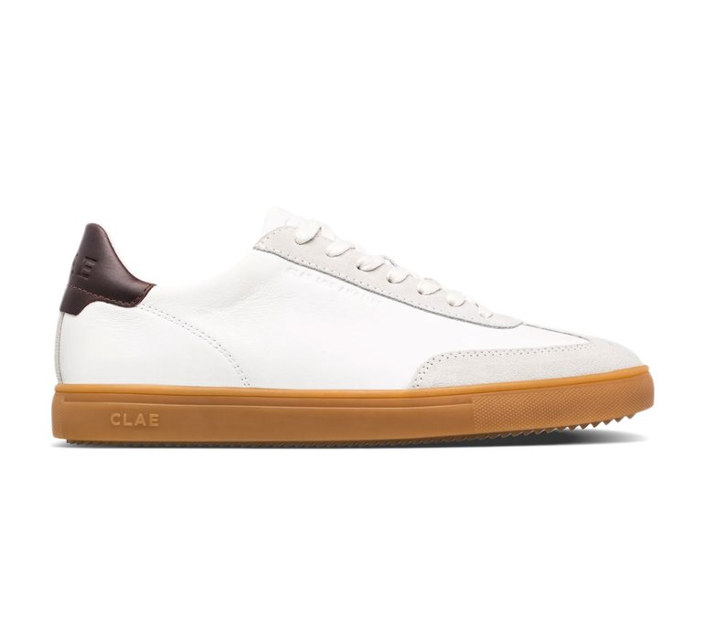 Clae Deane White Walru Brown Light Gum