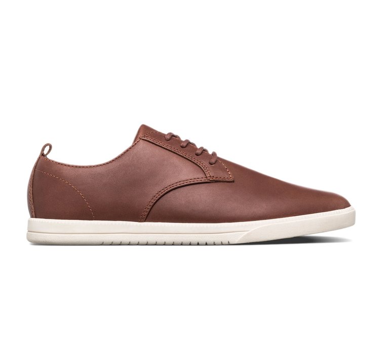 Clae Ellington Essentials Walrus Brown Leather